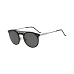 Christian Dior// Men's 211 Sunglasses // Black + Gray