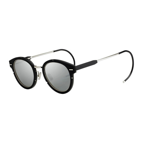 Unisex Magnitude Sunglasses // Black + Silver