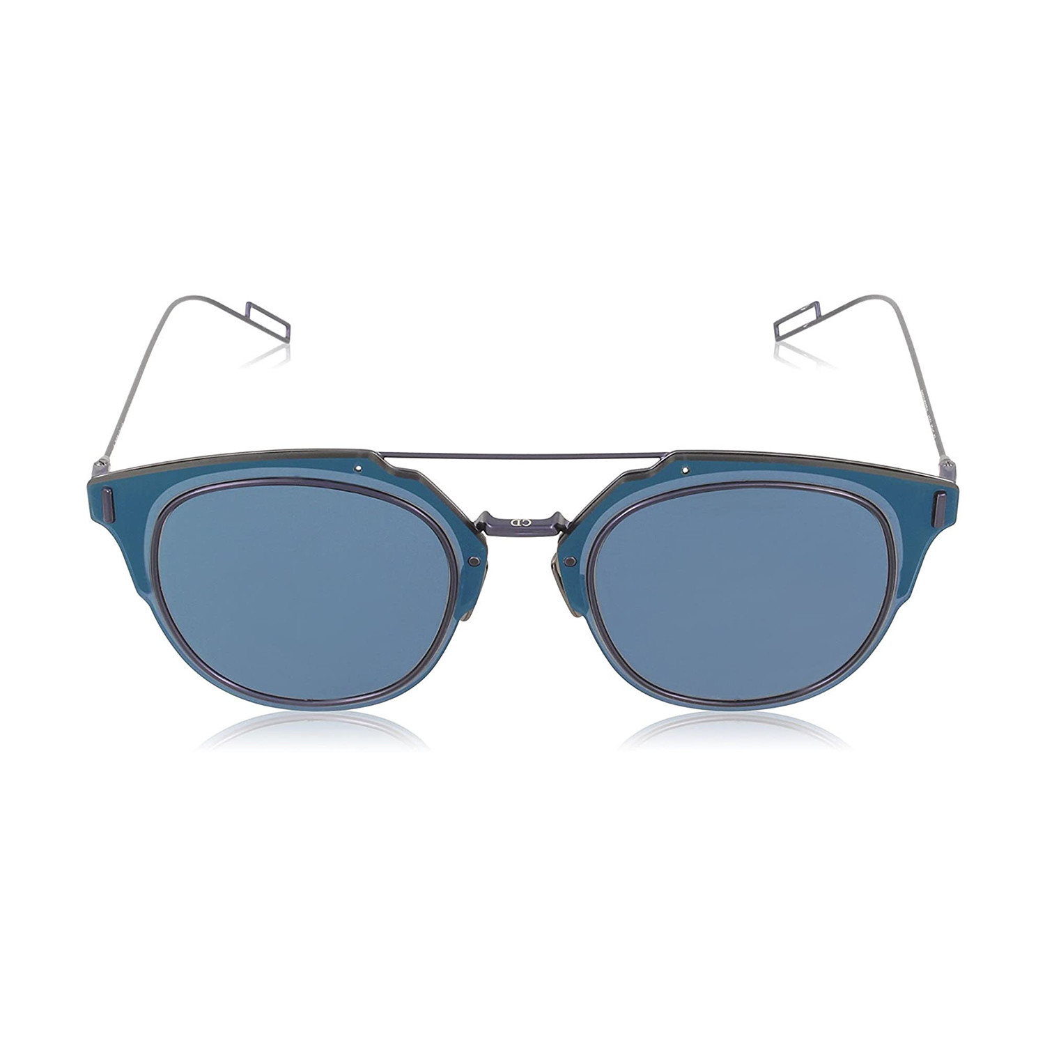 Dior // Unisex Composite Sunglasses // Blue + Blue Mirror - Luxury ...