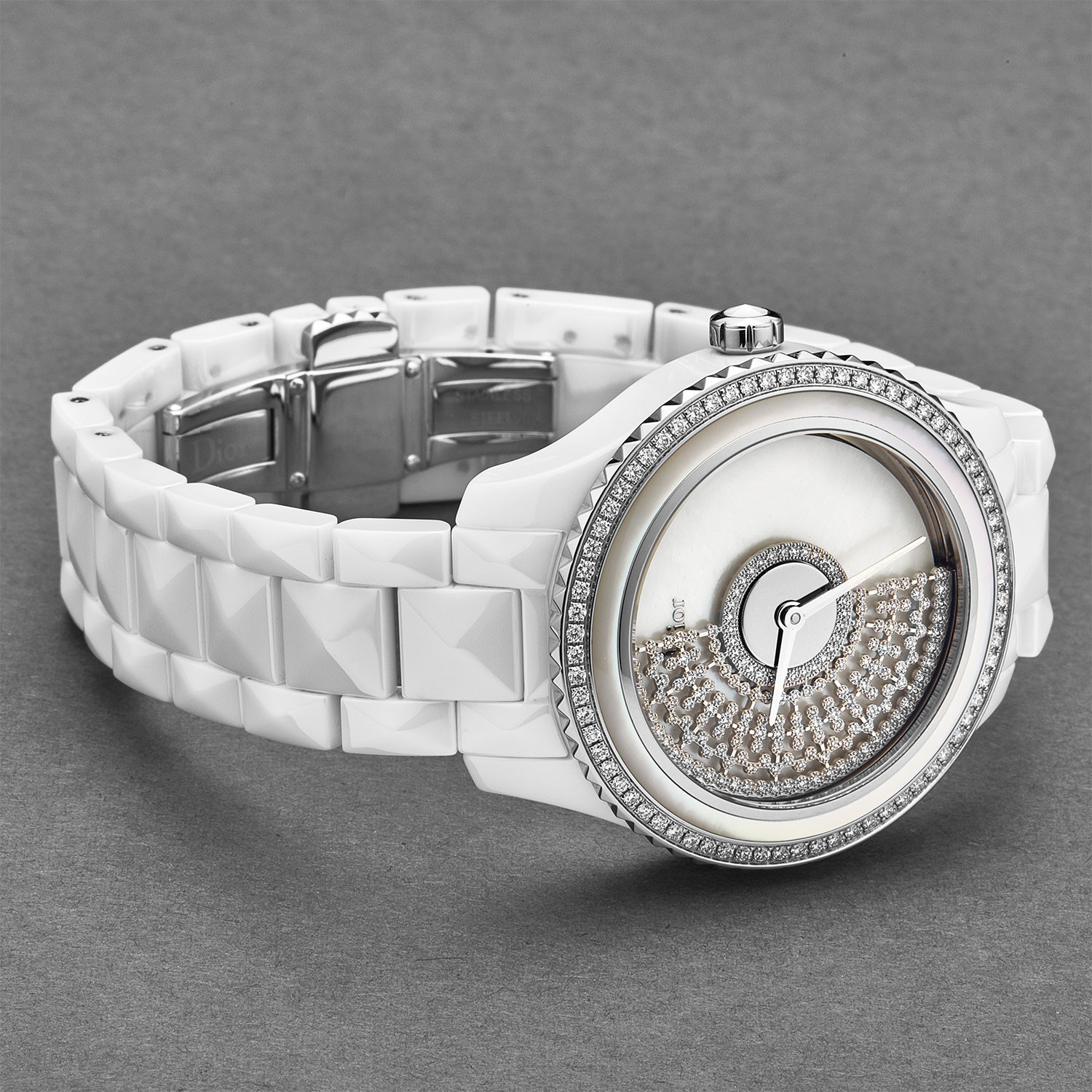 Dior Ladies White VIII Automatic // CD124BE4C001 - Swiss timepieces ...