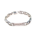 Dell Arte // Link Chain Bracelet // Silver