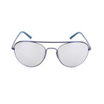 Women's P8606 Sunglasses // Dark Blue + Silver
