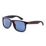 Men's Fashion Polarized Sunglasses // Bordeaux Metallic + Black