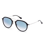 Unisex RB4253-62923F53 Classic Sunglasses // 53mm // Black + Gradient Blue