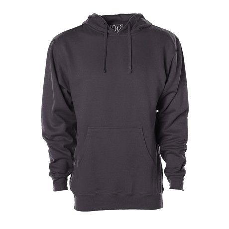 Heavy Weight Pull Over Hoodie // Charcoal (S)