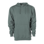 Heavy Weight Pull Over Hoodie // Alpine Green (L)
