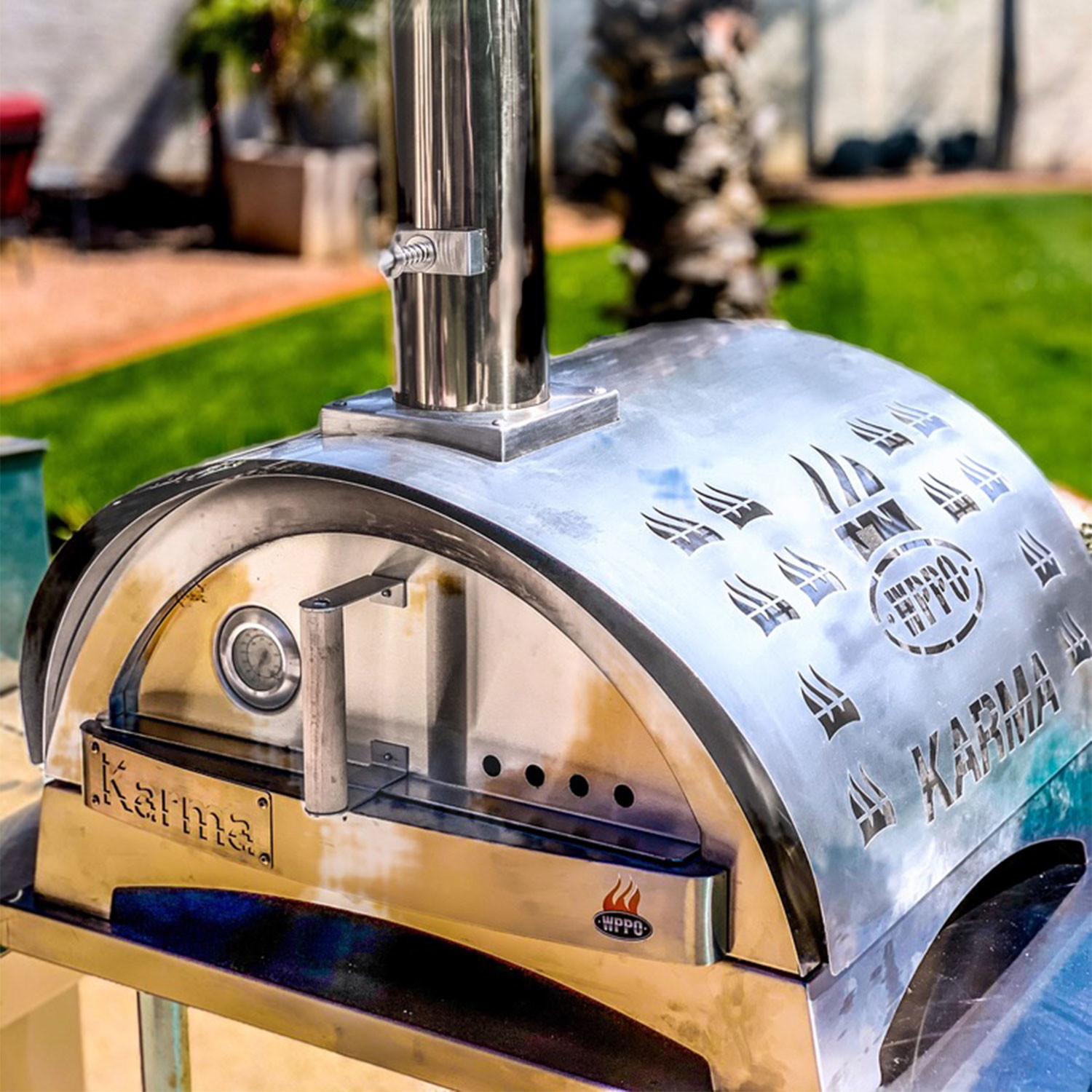 Karma 25 Wood Fired Oven // Stainless Steel WPPO Touch of Modern