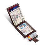 1.0 Wallet // Stamped Brown
