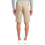 Matteo Sateen Twill Shorts // Beige (30WX32L)