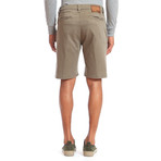 Matteo Sateen Twill Shorts // Khaki (30WX32L)