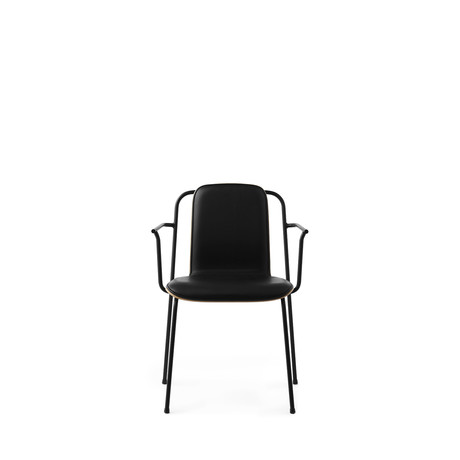 Studio Armchair Black Steel // Set of 4 (LDS80 Apt)