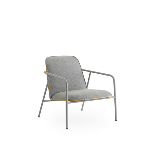 Pad Lounge Chair // Low // Gray Steel