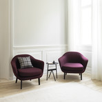 Sum Armchair // Black (LDS 41 Couple)