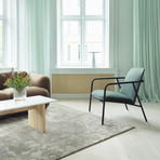 Pad Lounge Chair // Low // Black Steel (LDS86 Global)