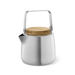 Bevo Tea Pot // Brushed Finish