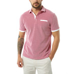 Brenno Short Sleeve Polo // Red (Large)