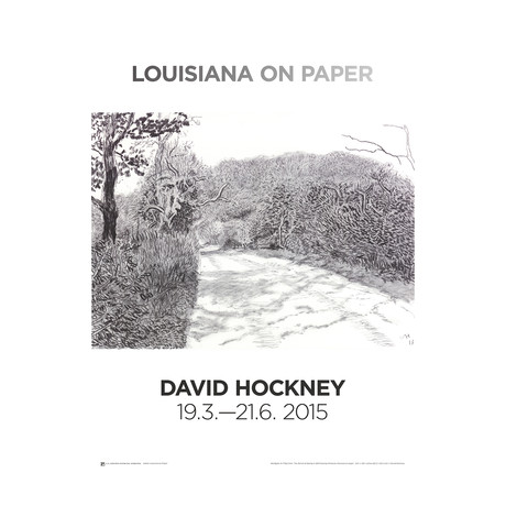 Woldgate // David Hockney // 6-7 May from The Arrival of Spring in 2013 // 2015 Offset Lithograph