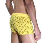 Patterned Yellow Boxer // Yellow (S)