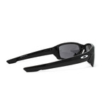 Men's Straightlink OO9331 Polarized Sunglasses // Polished Black