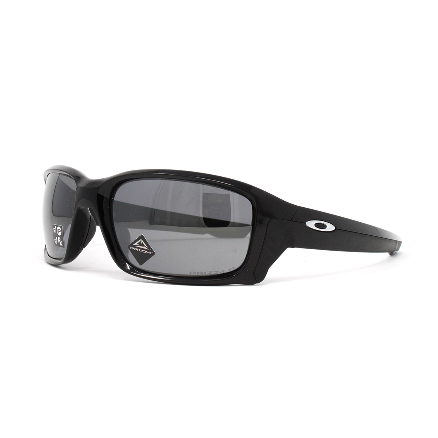 Men's Straightlink OO9331 Polarized Sunglasses // Polished Black ...