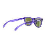 Men's Frogskins OO9013 Polarized Sunglasses // 55mm // Crystal Purple