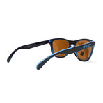 Men's Frogskins OO9013 Polarized Sunglasses // 55mm // Eclipse Blue