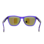 Men's Frogskins OO9013 Polarized Sunglasses // 55mm // Crystal Purple