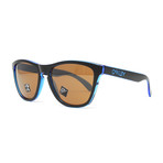 Men's Frogskins OO9013 Polarized Sunglasses // 55mm // Eclipse Blue