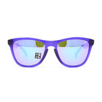 Men's Frogskins OO9013 Polarized Sunglasses // 55mm // Crystal Purple