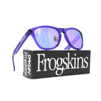 Men's Frogskins OO9013 Polarized Sunglasses // 55mm // Crystal Purple