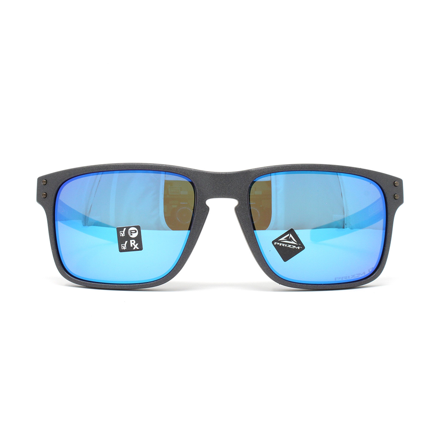 Men's Holbrook Mix OO9384 Polarized Sunglasses // Steel - Oakley ...