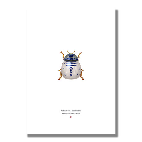 Signed Limited Edition Star Wars R2D2-inspired Print