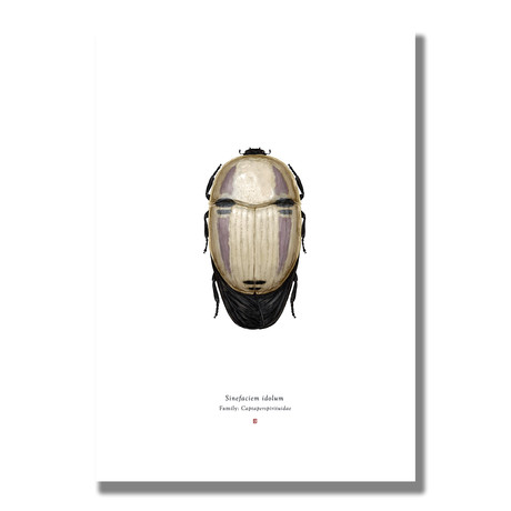 Signed Limited Edition Studio Ghibli No-Face-inspired Print