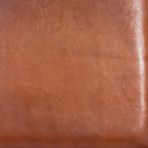 Penfield Leather and Metal Counter Stool