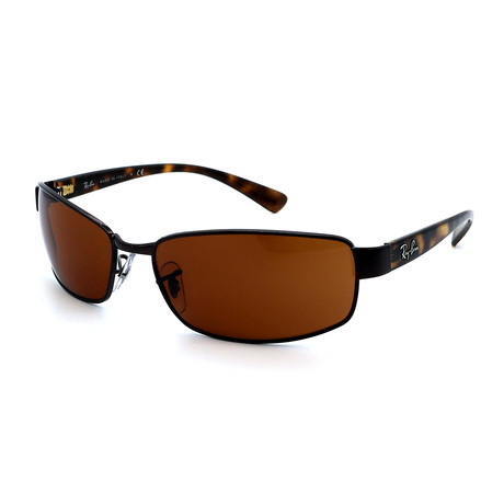 Unisex RB3364-014 Sunglasses // Brown Havana