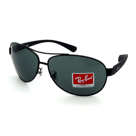 Ray-Ban // Unisex RB3386-6-71 Sunglasses // Black + Gray