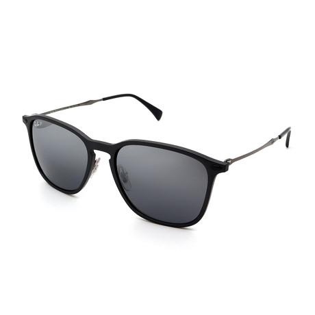 Unisex RB8353-635282 Polarized Sunglasses // Black + Silver