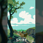 Visit the Shire // Lord of the Rings (17"H X 11"W)