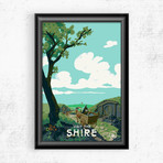 Visit the Shire // Lord of the Rings (11"W x 17"H)
