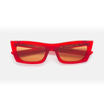 Men's Fred Sunglasses // Crystal Red