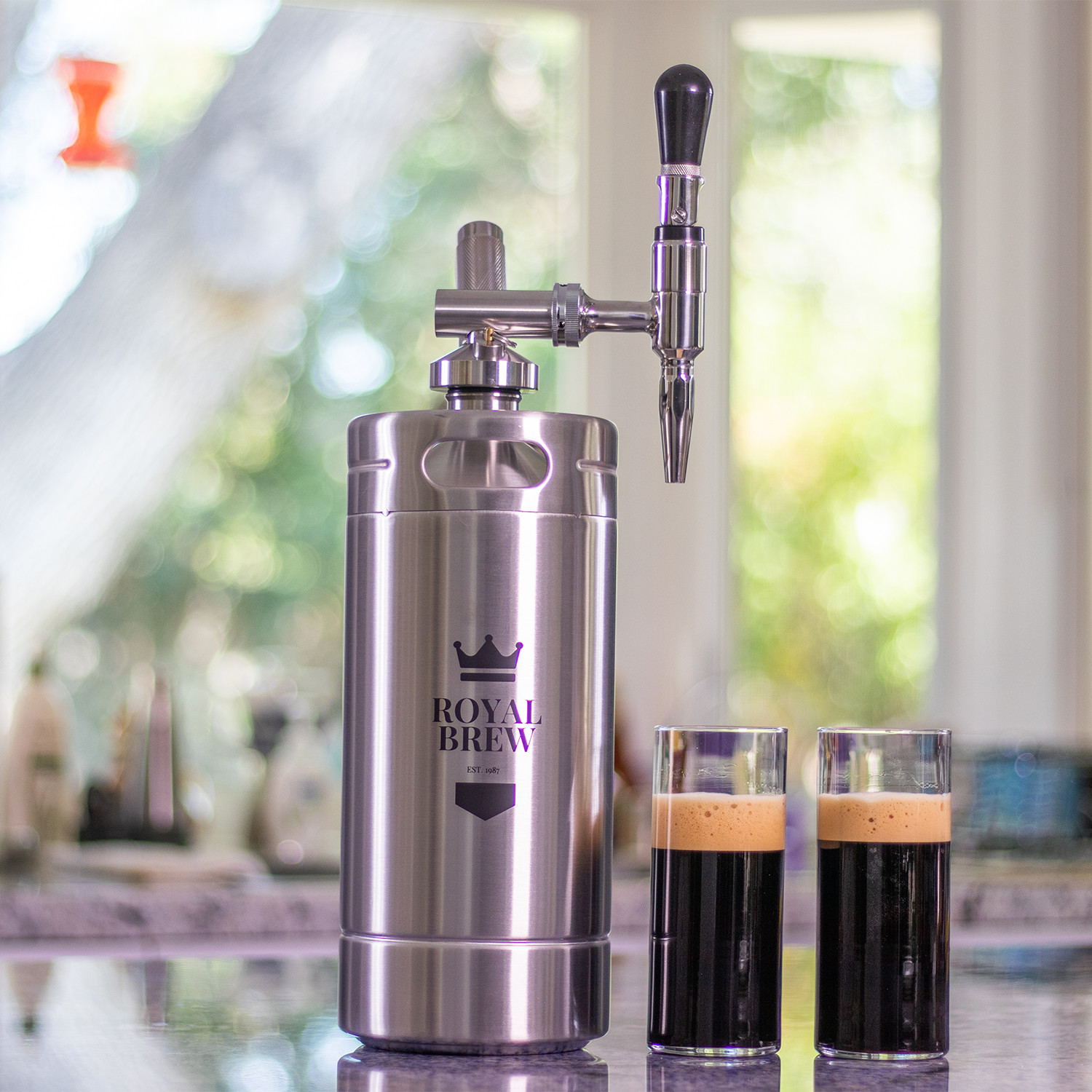 This Coffee Keg Keeps Your Cold Brew Always on Tap
