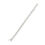 Piero Milano 18k White Gold Diamond Bracelet // Pre-Owned