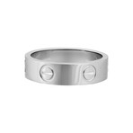 Cartier 18k White Gold Love Ring // Pre-Owned (Ring Size: 6)