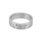 Cartier 18k White Gold Love Ring // Pre-Owned (Ring Size: 6)