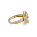 Van Cleef & Arpels 18k Yellow Gold Diamond Ring // Ring Size: 4.75 // Pre-Owned