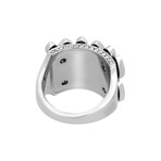 Cartier 18k White Gold Marquee Diamond Ring // Ring Size: 9 // Pre-Owned