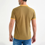 Pompeo Short Sleeve Polo // Mustard (2XL)