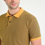 Pompeo Short Sleeve Polo // Mustard (XL)