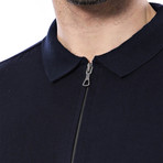 Mccaffery Polo Shirt // Navy (S)