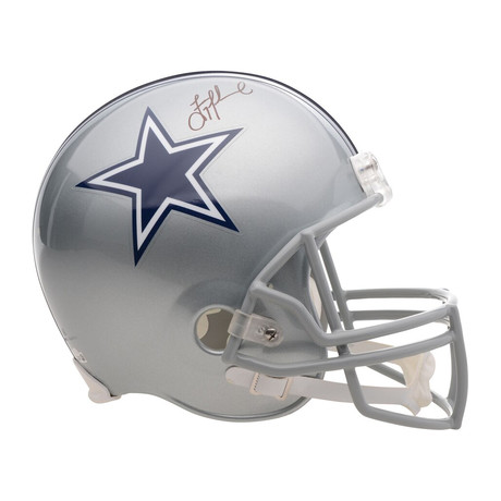 Troy Aikman // Dallas Cowboys // Autographed Football Helmet